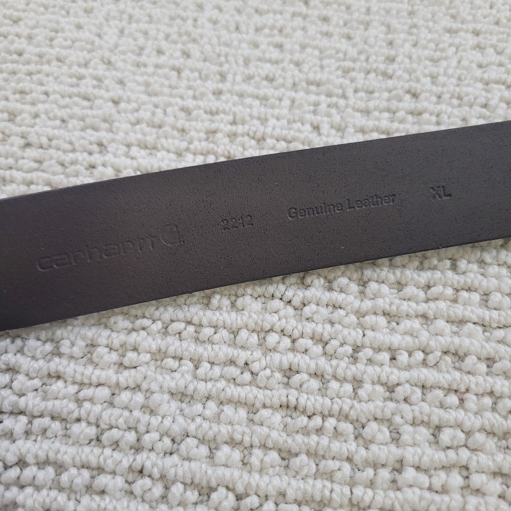 Carhartt‎ Belt Men's Rugged Flex Brown XL 2212 Leather - Picture 5 of 6